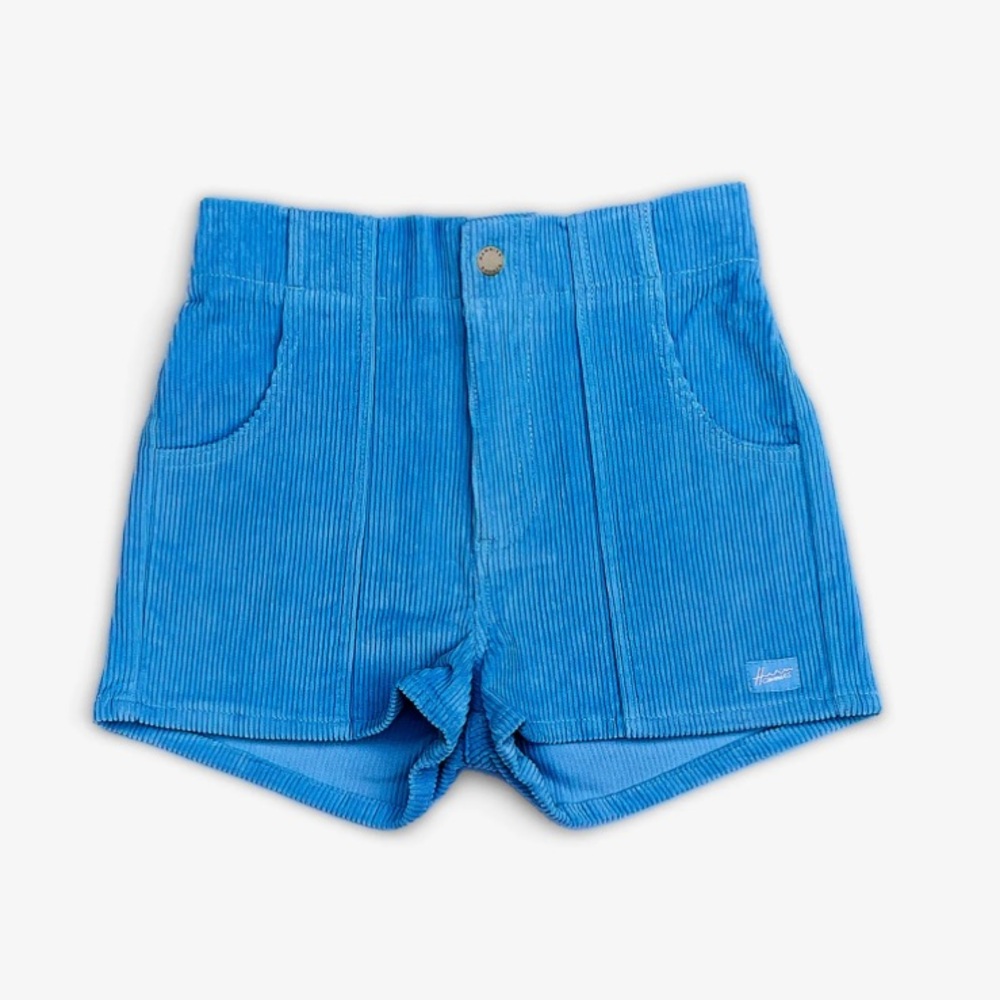 Hammies NWT poppy blue corduroy short size 26